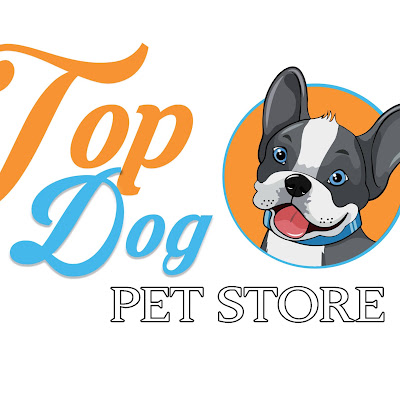 Top Dog mascot: a grinning Boston terrier